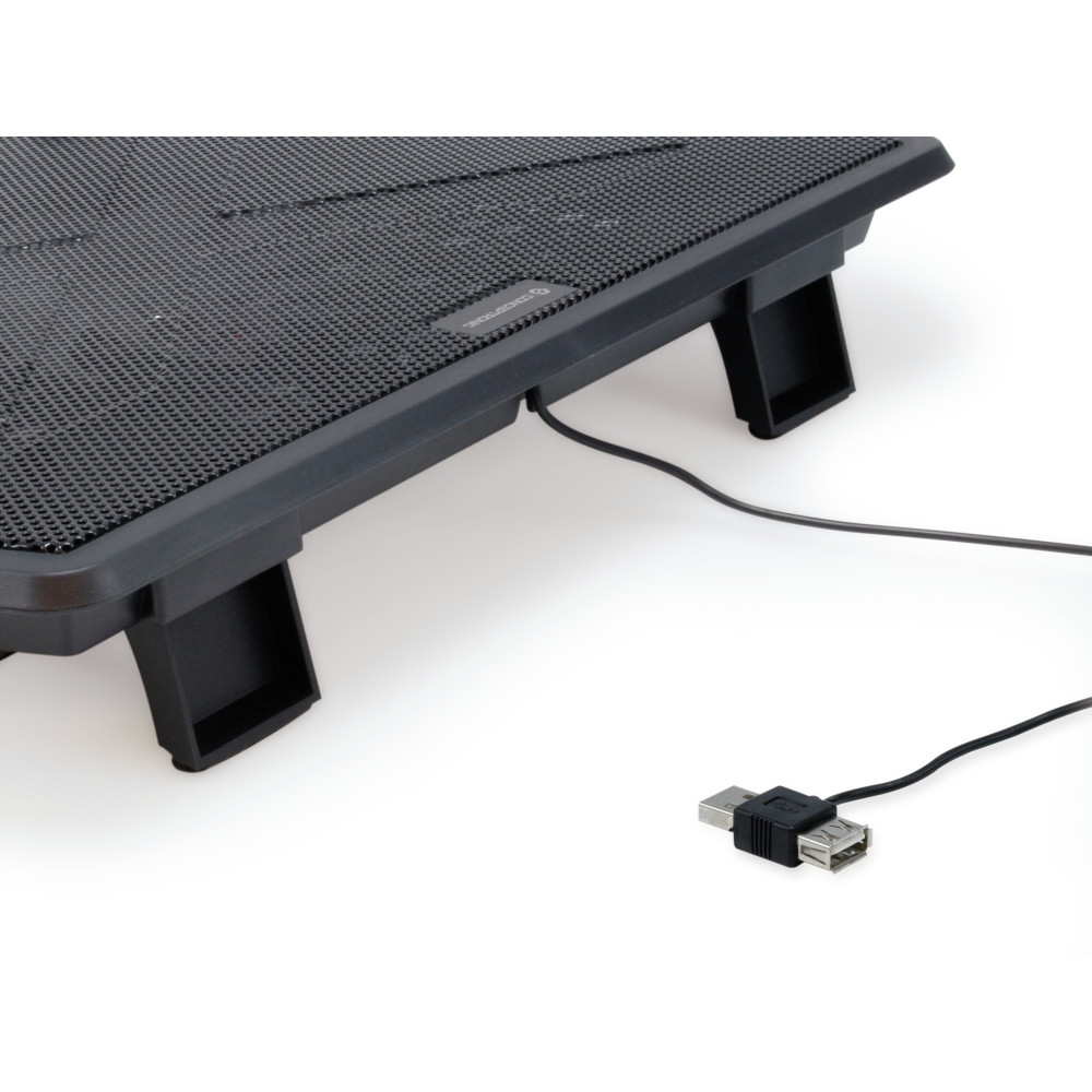 Produktbild för Conceptronic THANA06B kylningsdynor för bärbara datorer 39,6 cm (15.6") Svart