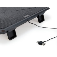 Produktbild för Conceptronic THANA06B kylningsdynor för bärbara datorer 39,6 cm (15.6") Svart