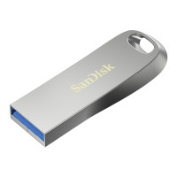 Miniatyr av produktbild för SanDisk Ultra Luxe USB-sticka 128 GB USB Type-A 3.2 Gen 1 (3.1 Gen 1) Silver