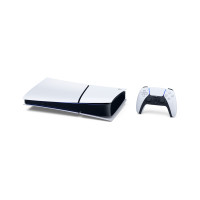 Miniatyr av produktbild för Sony PlayStation 5 Slim Digital 1,02 TB Wi-Fi Svart, Vit