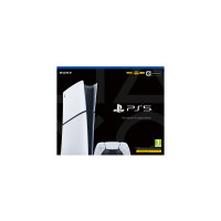 Miniatyr av produktbild för Sony PlayStation 5 Slim Digital 1,02 TB Wi-Fi Svart, Vit