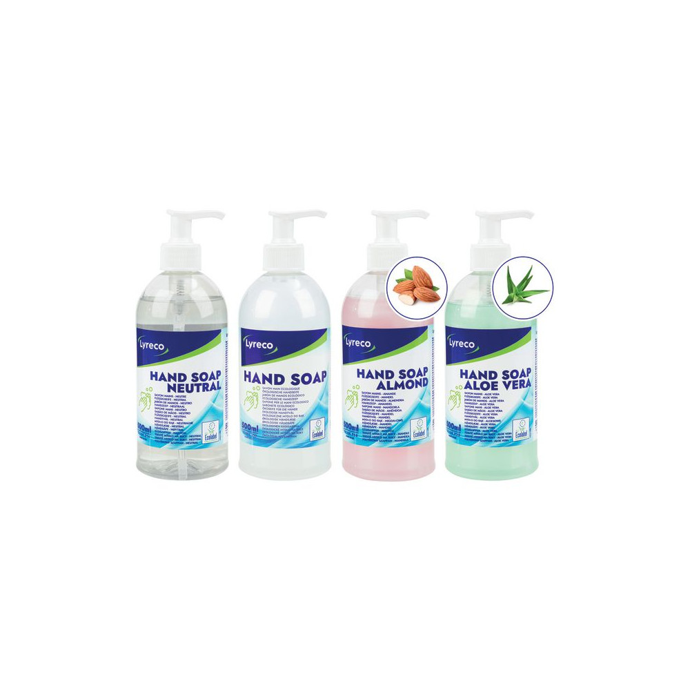 Produktbild för Tvål LYRECO Mandel 500ml
