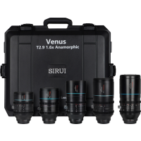 Miniatyr av produktbild för Sirui Anamorphic Venus 5x Lens Kit (35/50/75/100/150mm) + Hard case E-Mount