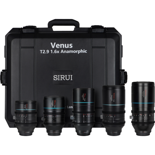 SIRUI Sirui Anamorphic Venus 5x Lens Kit (35/50/75/100/150mm) + Hard case E-Mount