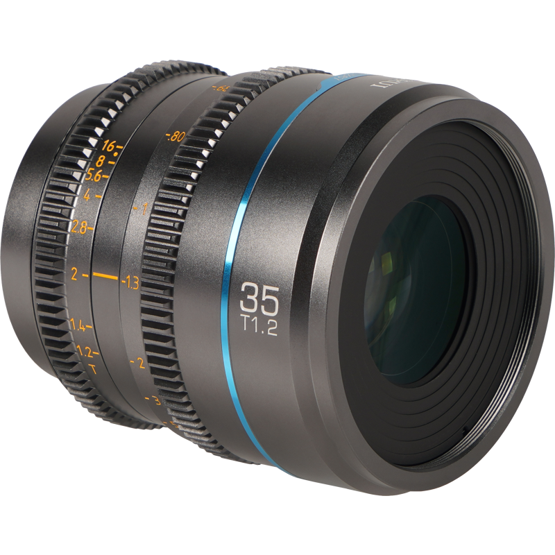 Produktbild för Sirui Cine Lens Nightwalker S35 35mm T1.2 X-Mount Metal Grey