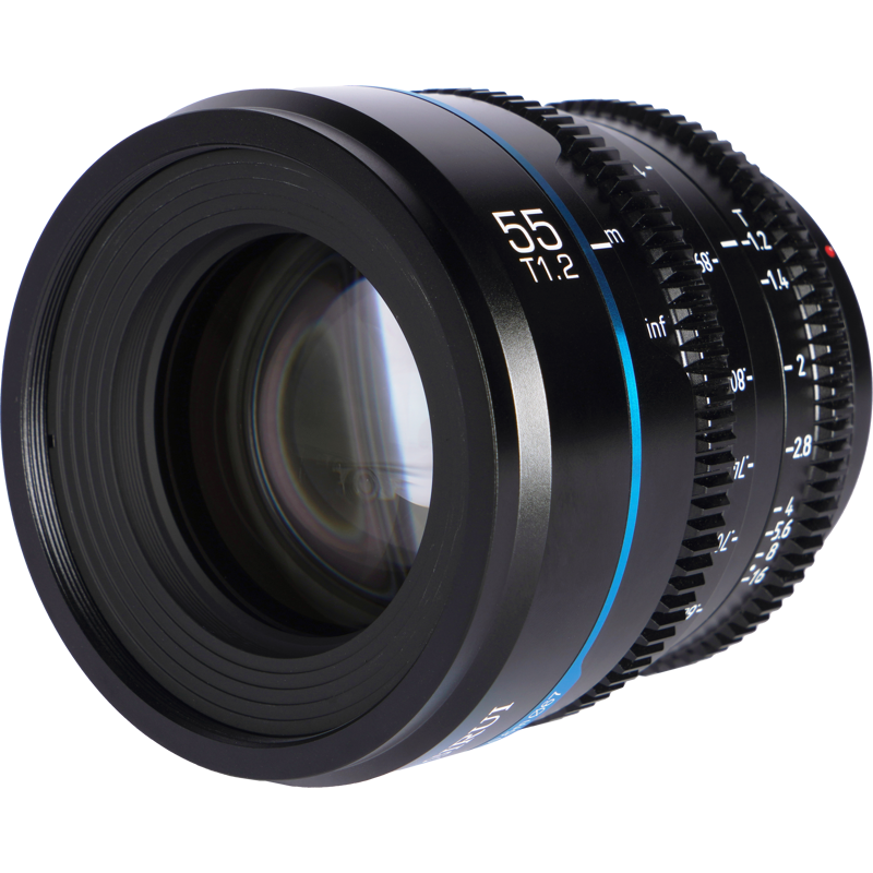 Produktbild för Sirui Cine Lens Nightwalker S35 55mm T1.2 E-Mount Black