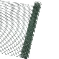 Produktbild för Nature Staketväv fyrkantig mesh 20x20 mm 1x3 m grön