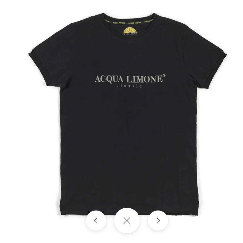 Produktbild för Acqua Limone T-Shirt Classic Black