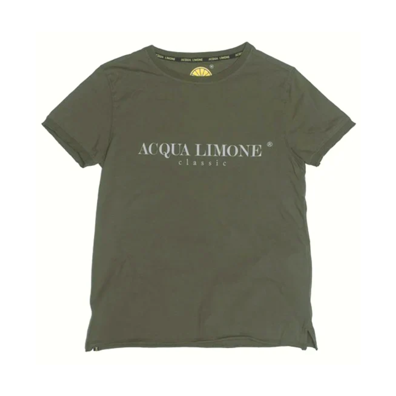 Produktbild för Acqua Limone T-Shirt Classic Olive Green