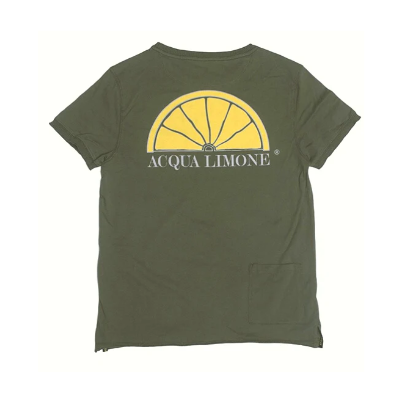Produktbild för Acqua Limone T-Shirt Classic Olive Green