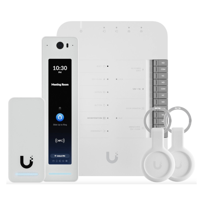 Produktbild för Ubiquiti G2 Starter Kit Professional säkerhetssystem för åtkomstkontroll Silver