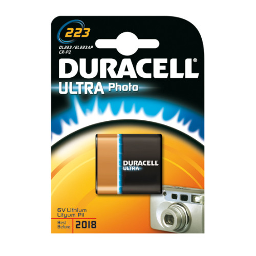 Duracell Duracell Ultra Photo 223 Engångsbatteri 6V Nickel-oxyhydroxid (NiOx)