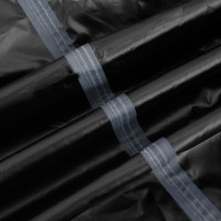 Produktbild för Överdrag till hammock svart 220x150x150 cm 420D oxford