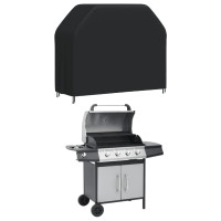 Produktbild för Grillskydd 147x61x112 cm svart 420D oxford