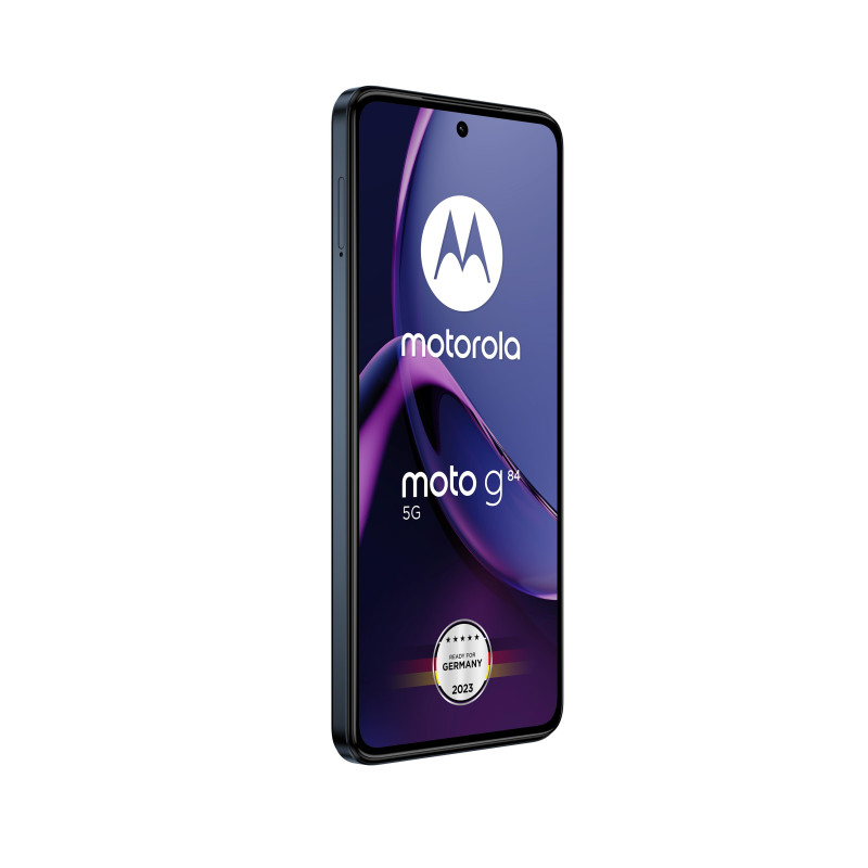 Produktbild för Motorola Moto G Moto G84 16,6 cm (6.55") Hybrid Dual SIM Android 13 5G USB Type-C 12 GB 256 GB 5000 mAh Blå