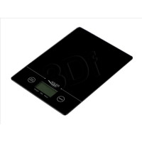 Produktbild för Adler AD 3138 b, Mekanisk köksvåg, 5 kg, 1 g, Svart, Bänkdis...