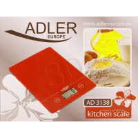 Produktbild för Adler AD 3138 b, Mekanisk köksvåg, 5 kg, 1 g, Svart, Bänkdis...