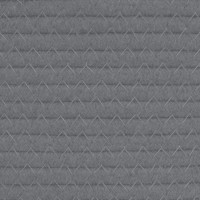 Produktbild för Förvaringskorg grå och vit Ø40x35 cm bomull