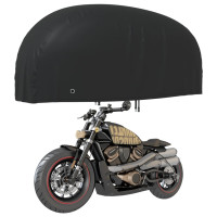 Produktbild för Motorcykelskydd 2 st 220x95x110 cm 210D oxford