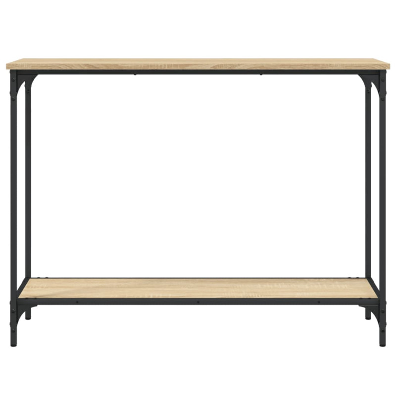 Produktbild för Avlastningsbord sonoma-ek 101x30,5x75 cm konstruerat trä