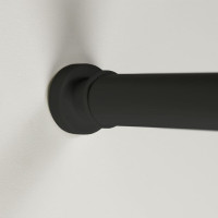 Miniatyr av produktbild för Sealskin Teleskopisk duschdraperistång 80-130 cm svart