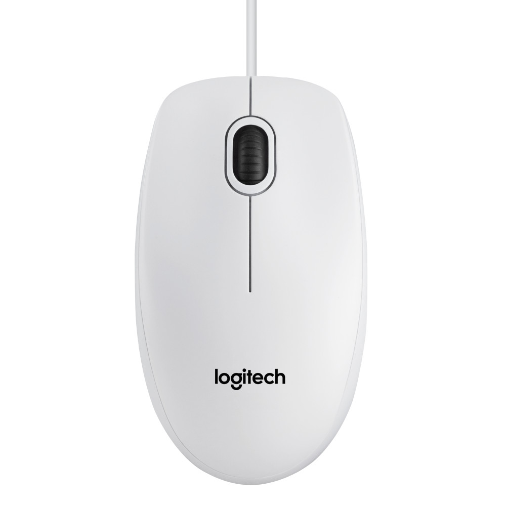 Produktbild för Logitech B100 Optical Usb Mouse f/ Bus datormöss Ambidextrous USB Type-A Optisk 800 DPI