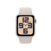 Produktbild för Apple Watch SE OLED 40 mm Digital 324 x 394 pixlar Pekskärm Beige Wi-Fi GPS
