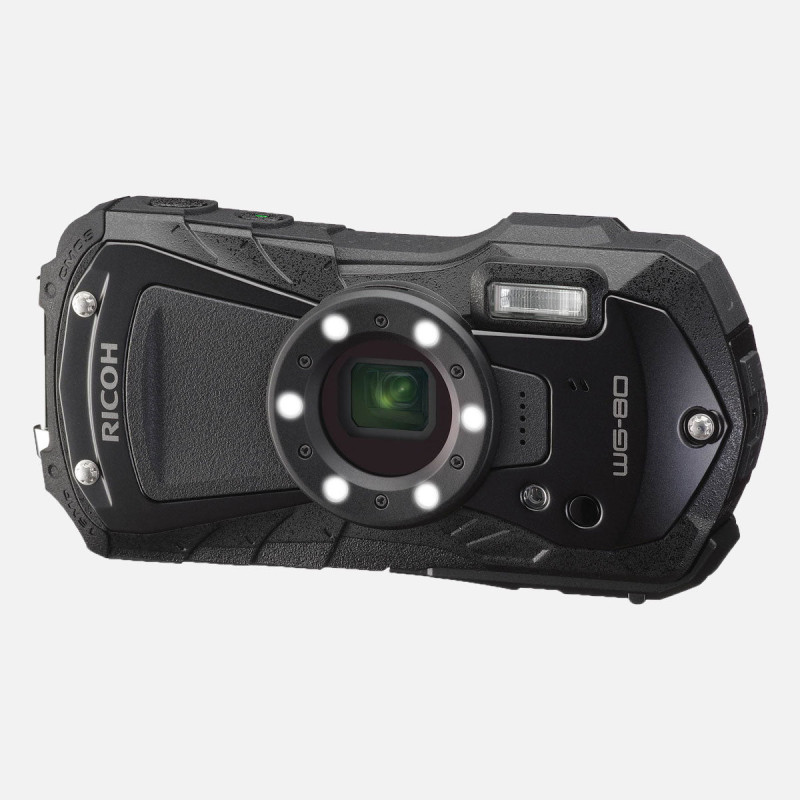 Produktbild för Ricoh WG-80 1/2.3" Kompaktkamera 16 MP CMOS 4608 x 3456 pixlar Svart
