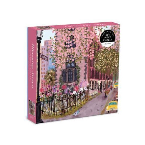 Galison Blooming Streets 500 Piece Puzzle
