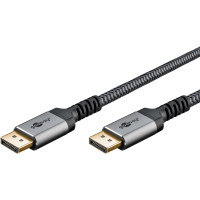 Miniatyr av produktbild för Goobay 65265 DisplayPort-kabel 2 m Grå