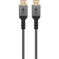 Miniatyr av produktbild för Goobay 65264 DisplayPort-kabel 1 m Grå