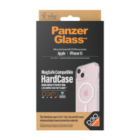 Produktbild för PanzerGlass PG Hardcase Iphone 2023 6.1In MS D3O mobiltelefonfodral Omslag Transparent