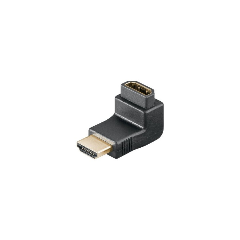 Produktbild för Goobay A 339 G (HDMI 19pin F/HDMI 19pin M) 19 pin HDMI F 19 pin HDMI M