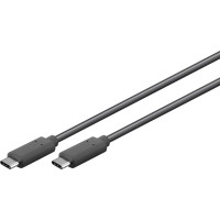 Produktbild för Goobay 66508 USB-kablar 2 m USB 3.2 Gen 1 (3.1 Gen 1) USB C Svart