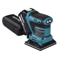 Produktbild för Makita DBO480Z bärbar slipmaskin Excenterslip 14000 OPM Svart, Blå 210 W