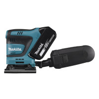 Produktbild för Makita DBO480Z bärbar slipmaskin Excenterslip 14000 OPM Svart, Blå 210 W