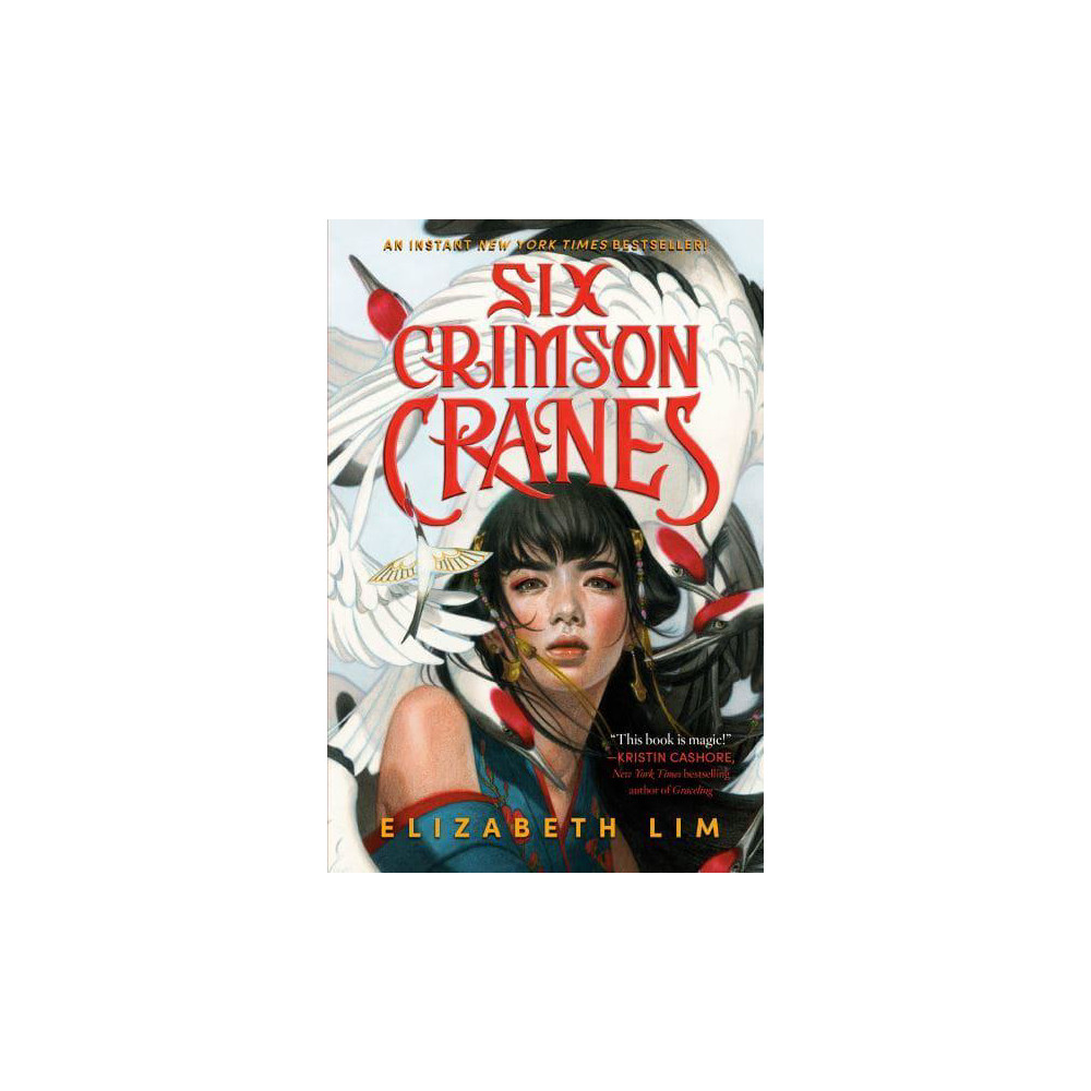 Produktbild för Six Crimson Cranes (häftad, eng)
