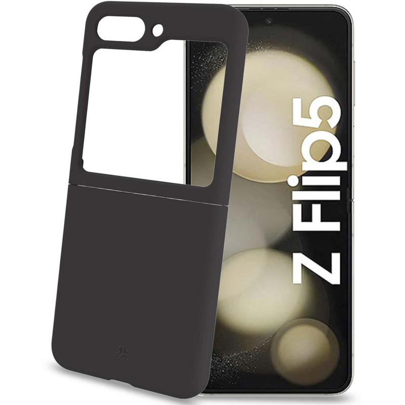 Produktbild för Cromo Soft rubber case Galaxy Z Flip 5 Svart