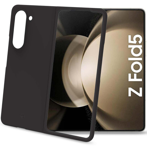 Celly Cromo Soft rubber case Galaxy Z Fold 5 Svart
