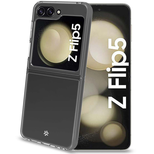 Celly Gelskin TPU Cover Galaxy Z Flip 5 Transparent