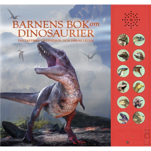 Andrea Pinnington Barnens bok om dinosaurier (bok, board book)