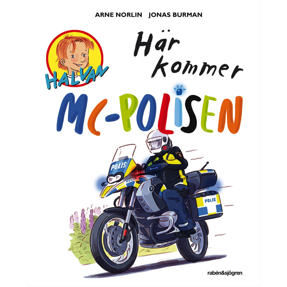 Produktbild för Här kommer MC-polisen (inbunden)