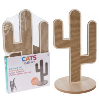 Produktbild för Pets Collection Klöspelare Cactus naturlig 35x34,5x62 cm