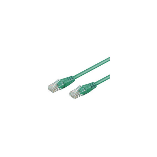 Goobay Goobay CAT 6-050 UTP Green 0.5m nätverkskablar Grön 0,5 m
