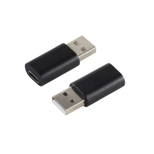 S-Conn S-Conn 14-05018 kabelomvandlare (hane/hona) USB 2.0 A USB 3.1 C Svart