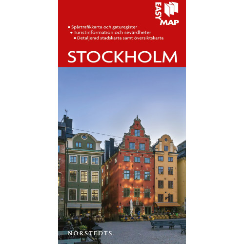 NORSTEDTS Stockholm EasyMap stadskarta