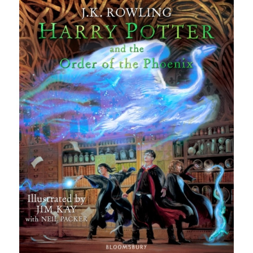 J.K. Rowling Harry Potter and the Order of the Phoenix Illustrated Edition (inbunden, eng)