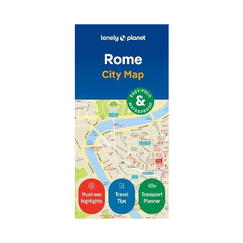 Lonely Planet Lonely Planet Rome City Map (bok, eng)