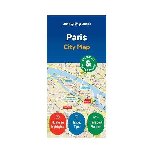 Lonely Planet Lonely Planet Paris City Map (bok, eng)