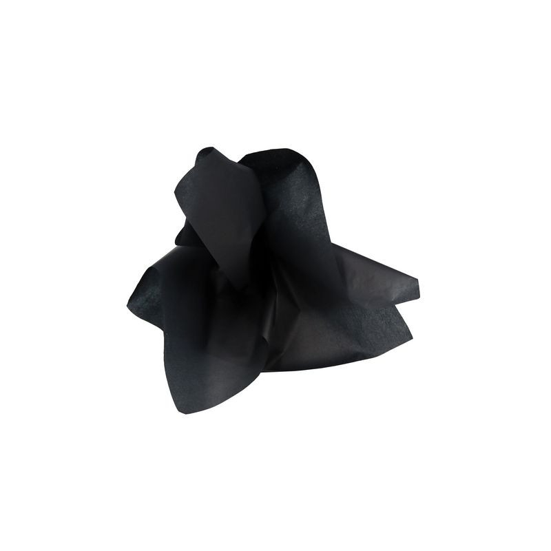 Produktbild för Silkespapper 50x70cm svart 25 ark/fp